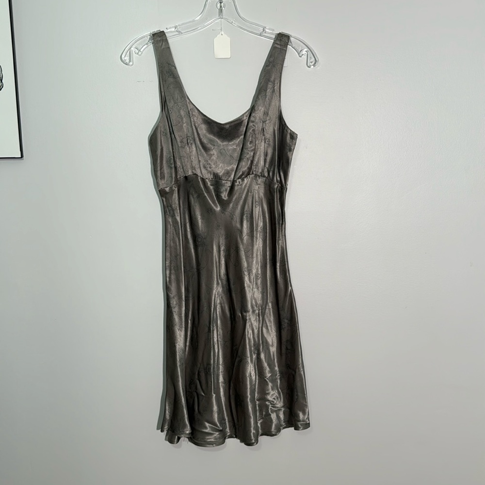 vintage 90s satin dress
